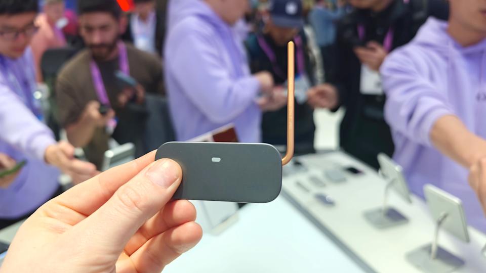 Tecno's modular concept phone at MWC 2026