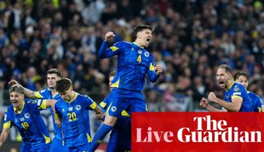 Bosnia and Herzegovina v Italy: World Cup playoff goes to penalties – live | World Cup 2026 qualifiers