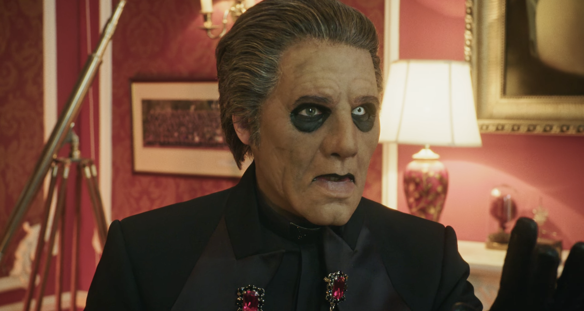 A screenshot of Ghost - Chapter 25: The Portrait on their official YouTube channel