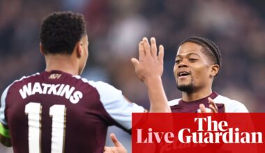 Aston Villa 2-0 Lille (agg 3-0): Europa League last 16, second leg – as it happened | Europa League