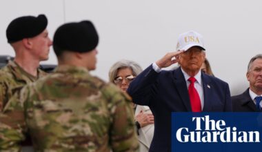 Fox News uses old clip of Trump after he wore hat while saluting slain US soldiers | Donald Trump