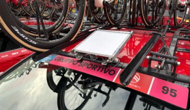 Cycling's latest technological advance? Teams cars fitted with satellite internet for data, streaming and communications marginal gain