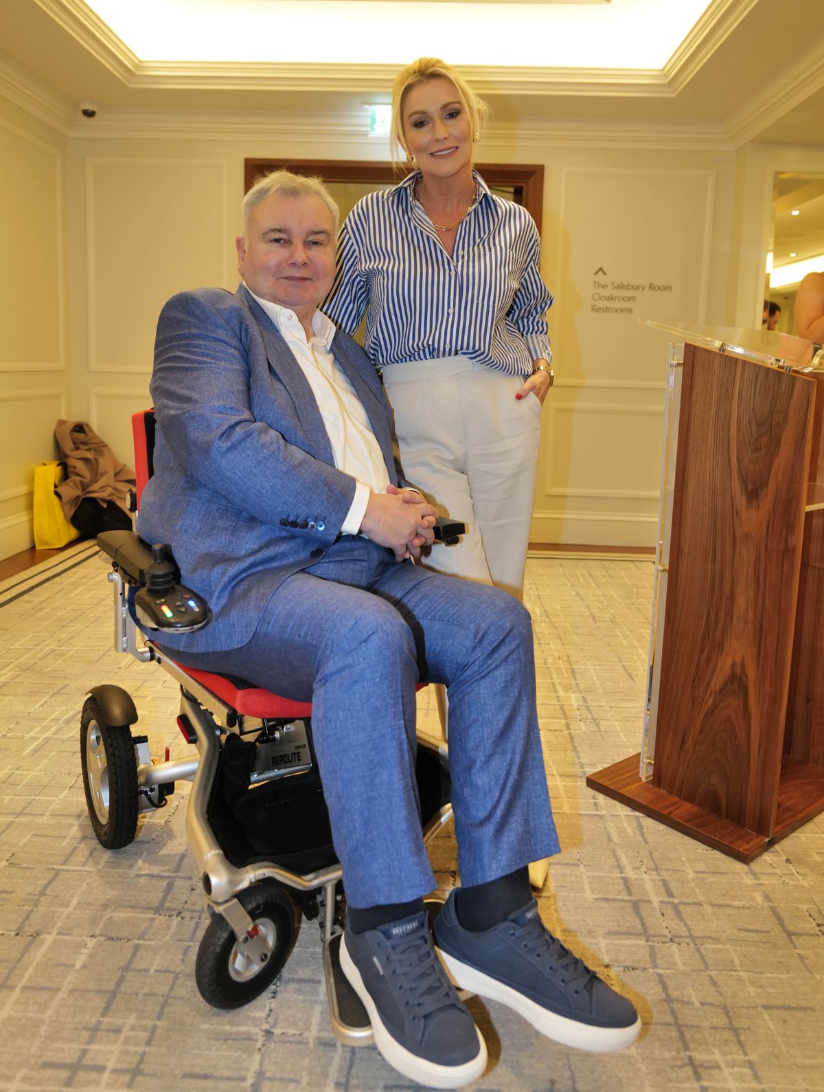 Eamonn has said his health is improving thanks to new girlfriend Katie, 44