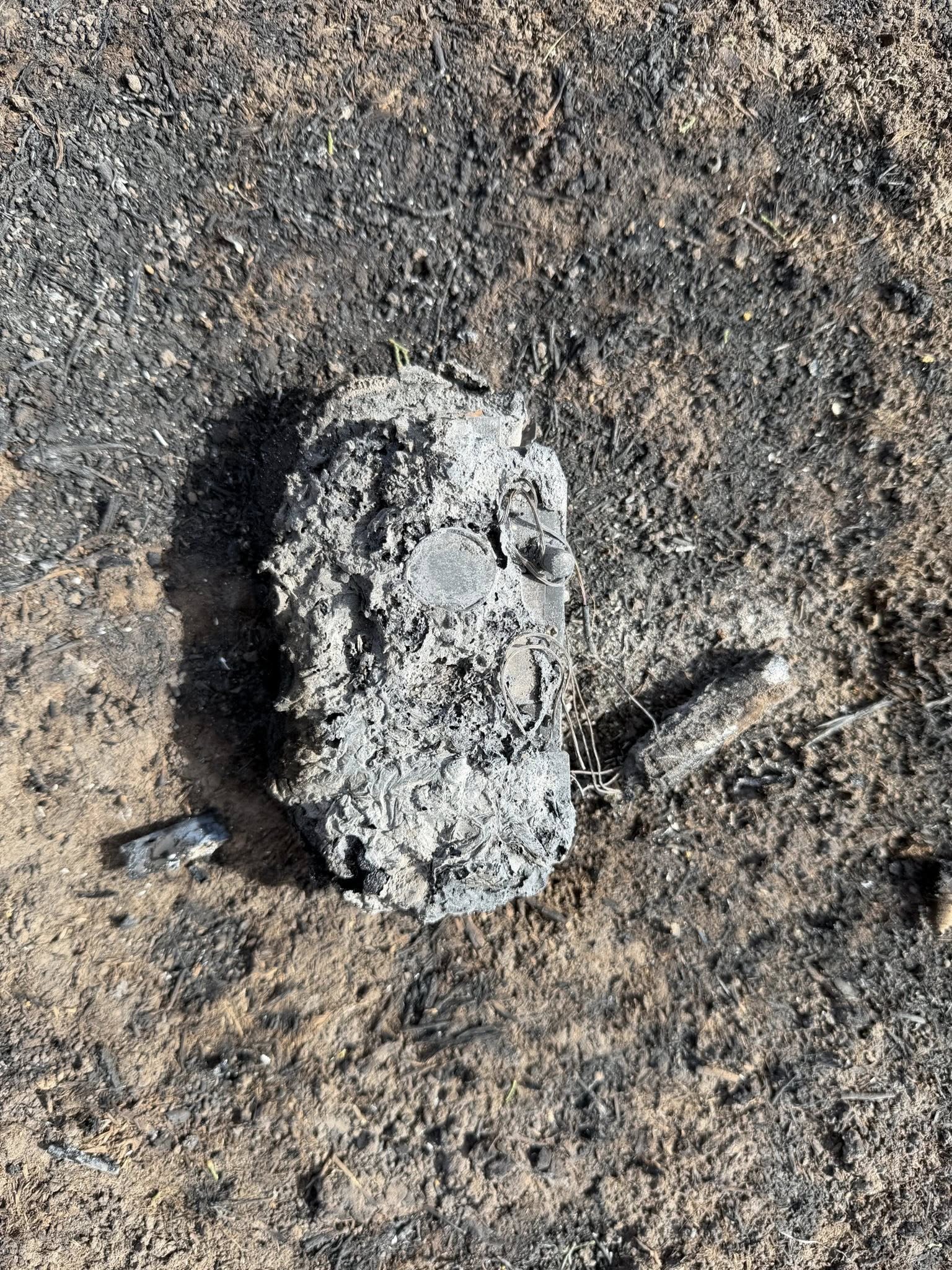 A trail camera went through one of the Nebraska wildfires on March 12, 2026