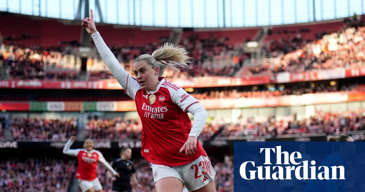 Alessia Russo’s rapid fire hat-trick sinks Tottenham and sends Arsenal second in WSL | Women's Super League