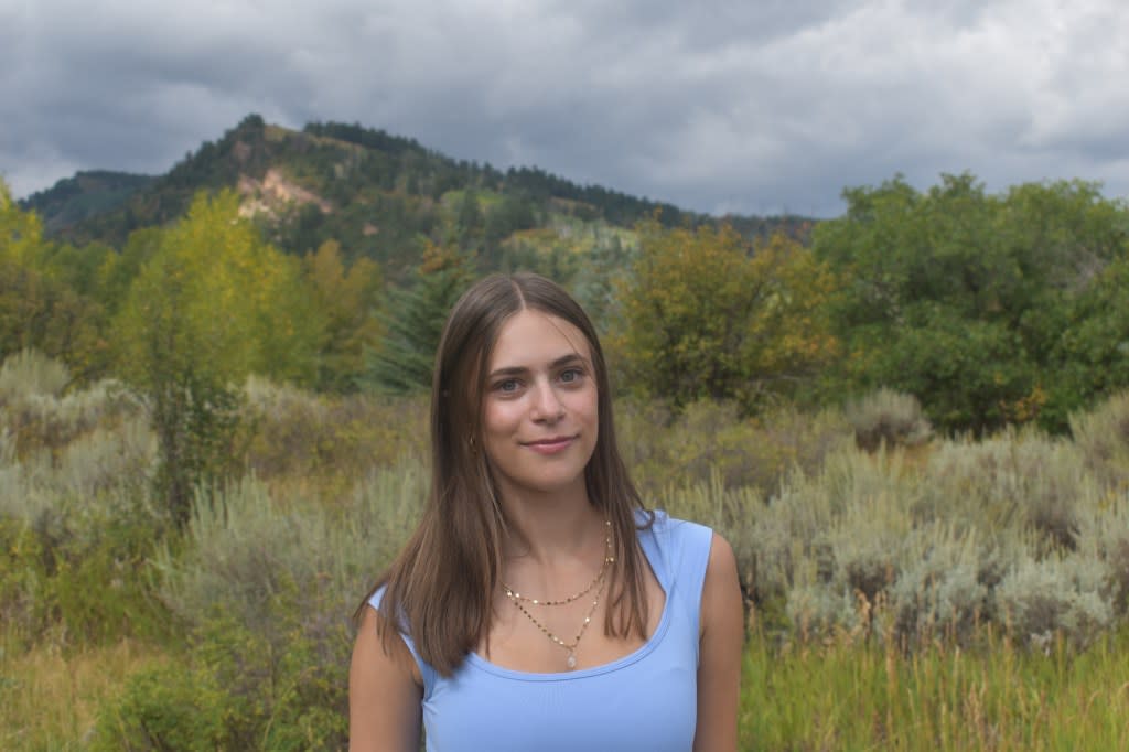 Hallie Zilberman, 17, surveyed 1,084 other teenage girls from around the US, asking about their mental health, to confirm her suspicion that growing up online has devastated her generation. Courtesy of Hallie Zilberman