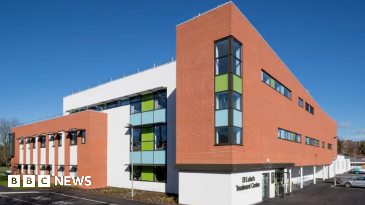 The exterior of the St Luke's treatment centre in Market Harborough