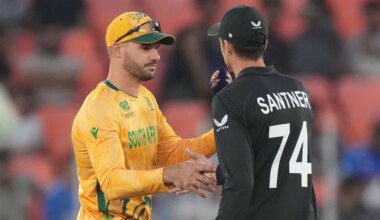 T20 World Cup 2026 semi-final - Tactics board - Lockie Ferguson vs SA's left-hand batters, Marco Jansen's control