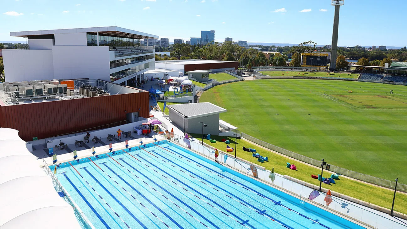 Australia news - Water slides at the cricket - welcome to the new WACA