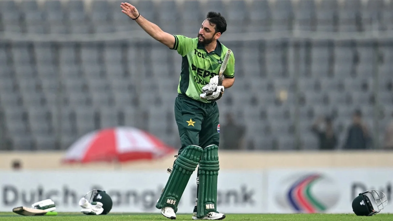 Ban vs Pak 2nd ODI - Salman Ali Agha calls for 'sportsman spirit' after controversial dismissal