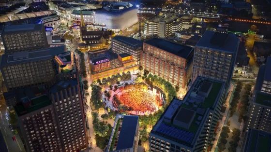 BIG and Carmody Groarke among finalists for market at Birmingham Smithfield