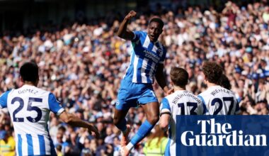 Danny Welbeck double helps Brighton deal blow to Liverpool’s top-five hopes | Premier League