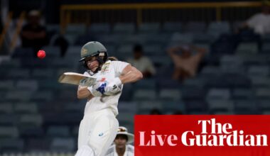 Australia edge day one of Test against India after dismissing tourists for 198 – as it happened | Australia women's cricket team