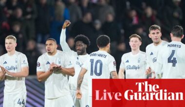 Midtjylland v Nottingham Forest: Europa League last 16, second leg – as it happened | Europa League