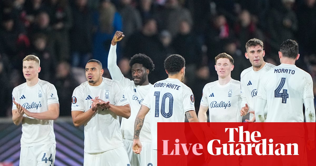 Midtjylland v Nottingham Forest: Europa League last 16, second leg – as it happened | Europa League
