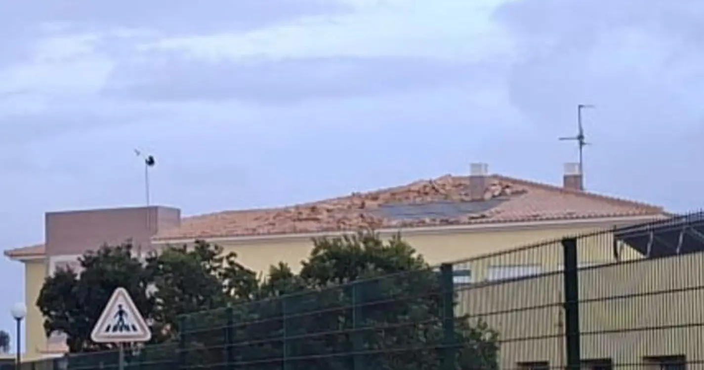 Campo de Baixo school closed for repairs after tornado in Porto Santo