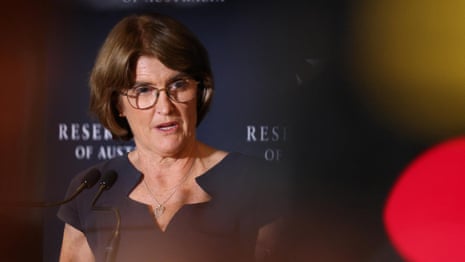 Michele Bullock says higher petrol prices 'not the reason' for RBA rate hike – video