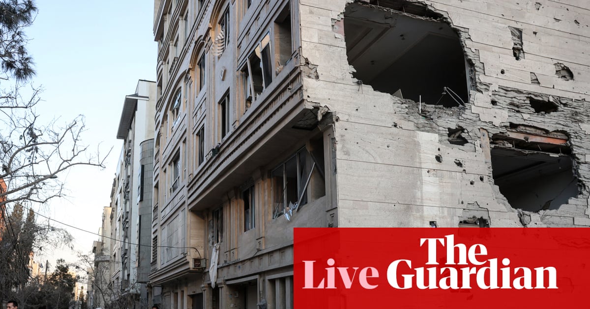 Middle East crisis live: Israel launches further attacks on Iran and Beirut as US urges citizens to evacuate region | US-Israel war on Iran