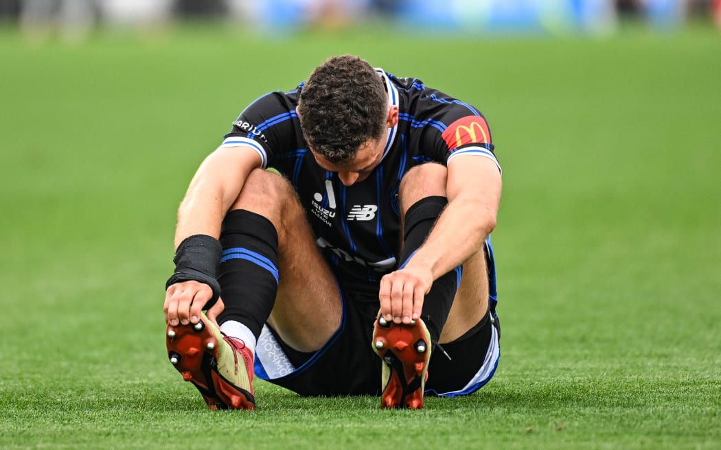 Louis Verstraete of Auckland FC.