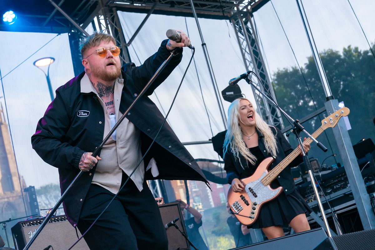 Leigh band Lottery Winners were due to perform to 