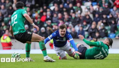 Kamson-Kamara fouls Chris McKee