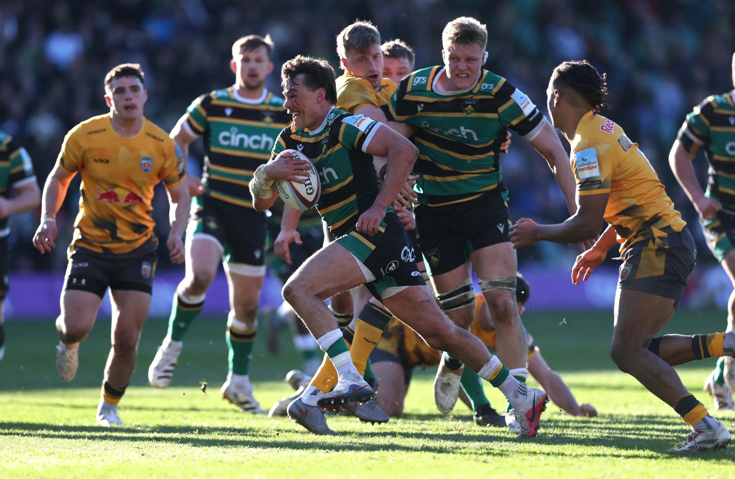 Northampton Saints v Newcastle Red Bulls - Gallagher PREM