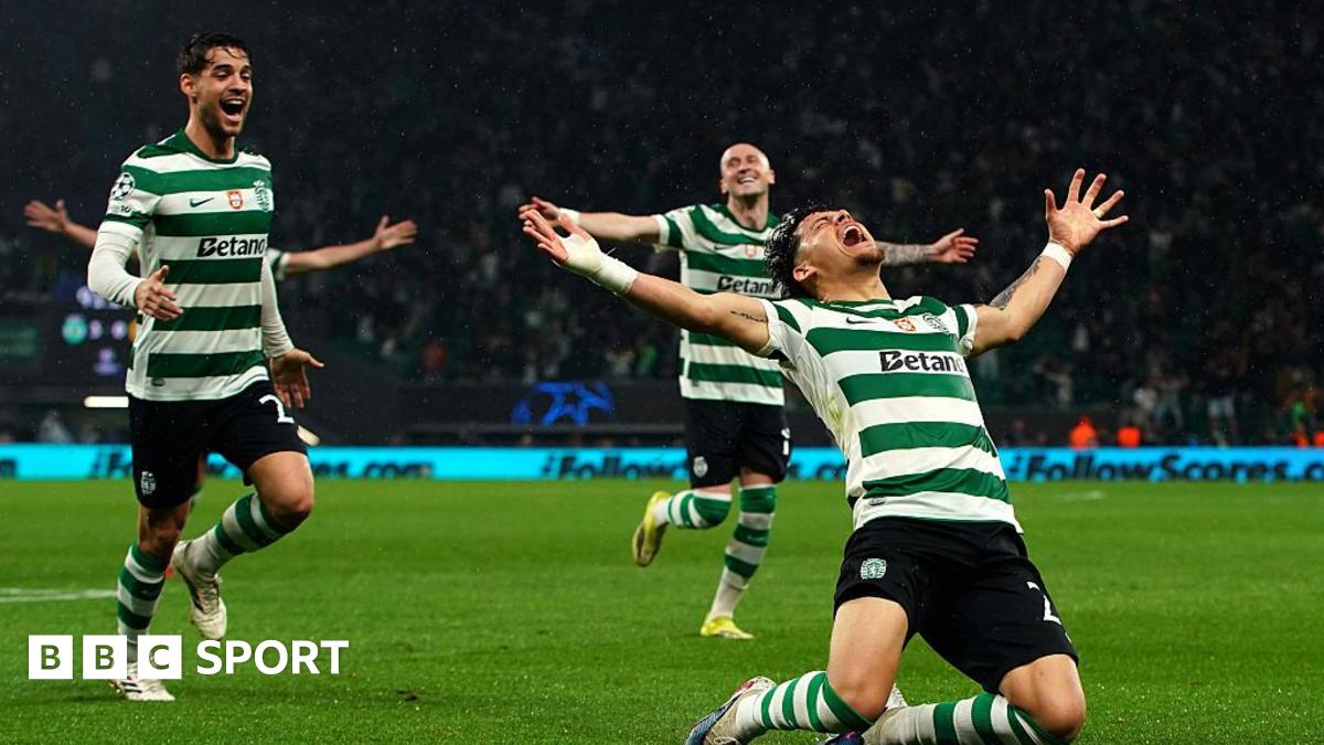 Sporting 5-0 (5-3 agg) Bodo/Glimt - Hosts stage super fightback to reach Champions League quarter-finals