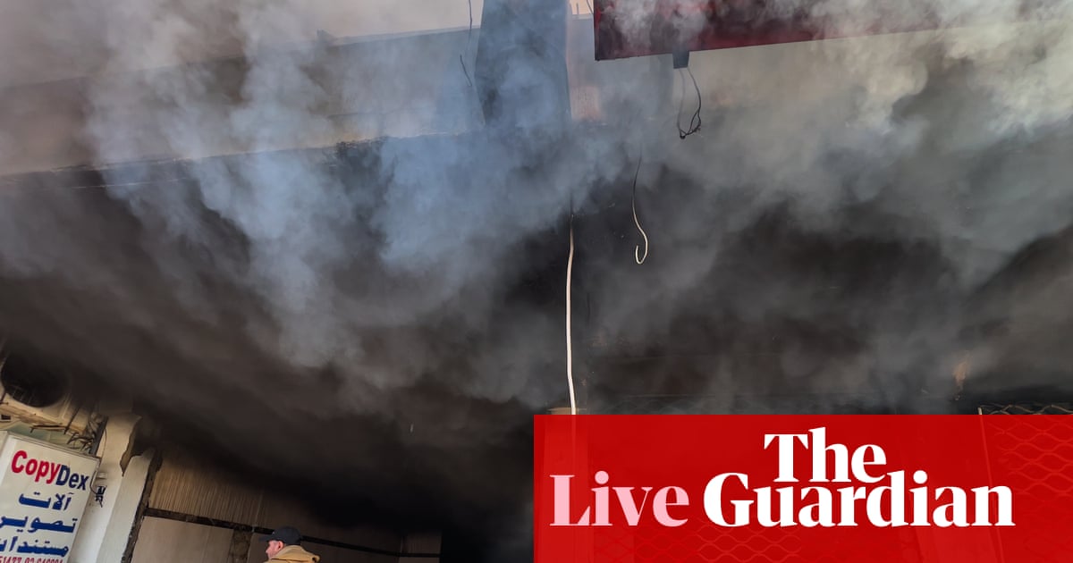 Middle East crisis live: Israel launches fresh attacks on Tehran and Beirut | US-Israel war on Iran