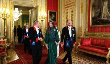 Princess of Wales dazzles in her favourite Lover's Knot Tiara at the Nigerian state banquet