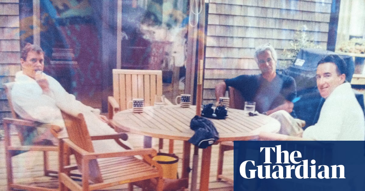Andrew and Peter Mandelson pictured in bathrobes with Jeffrey Epstein | UK news