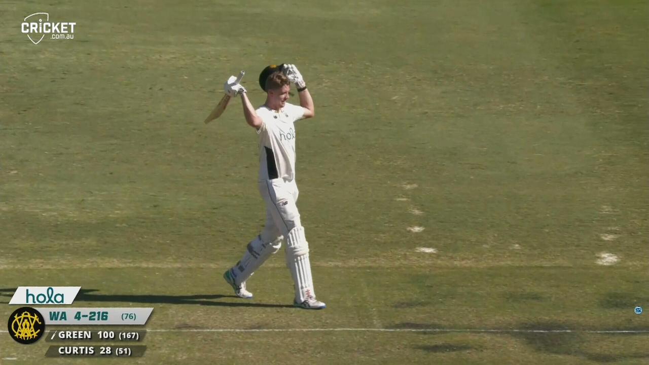 Sheffield Shield scores and results, Cameron Green scores century for Western Australia, Usman Khawaja first-class career over, stats