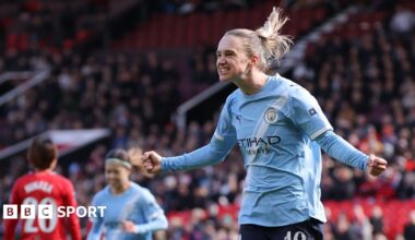Manchester United 0-3 Manchester City: Vivianne Miedema scores twice