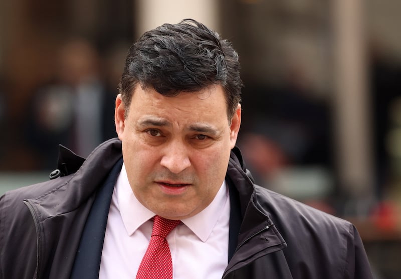 Jonathan Ganesh arriving at the High Court in London last week. Photograph: Andy Rain/EPA