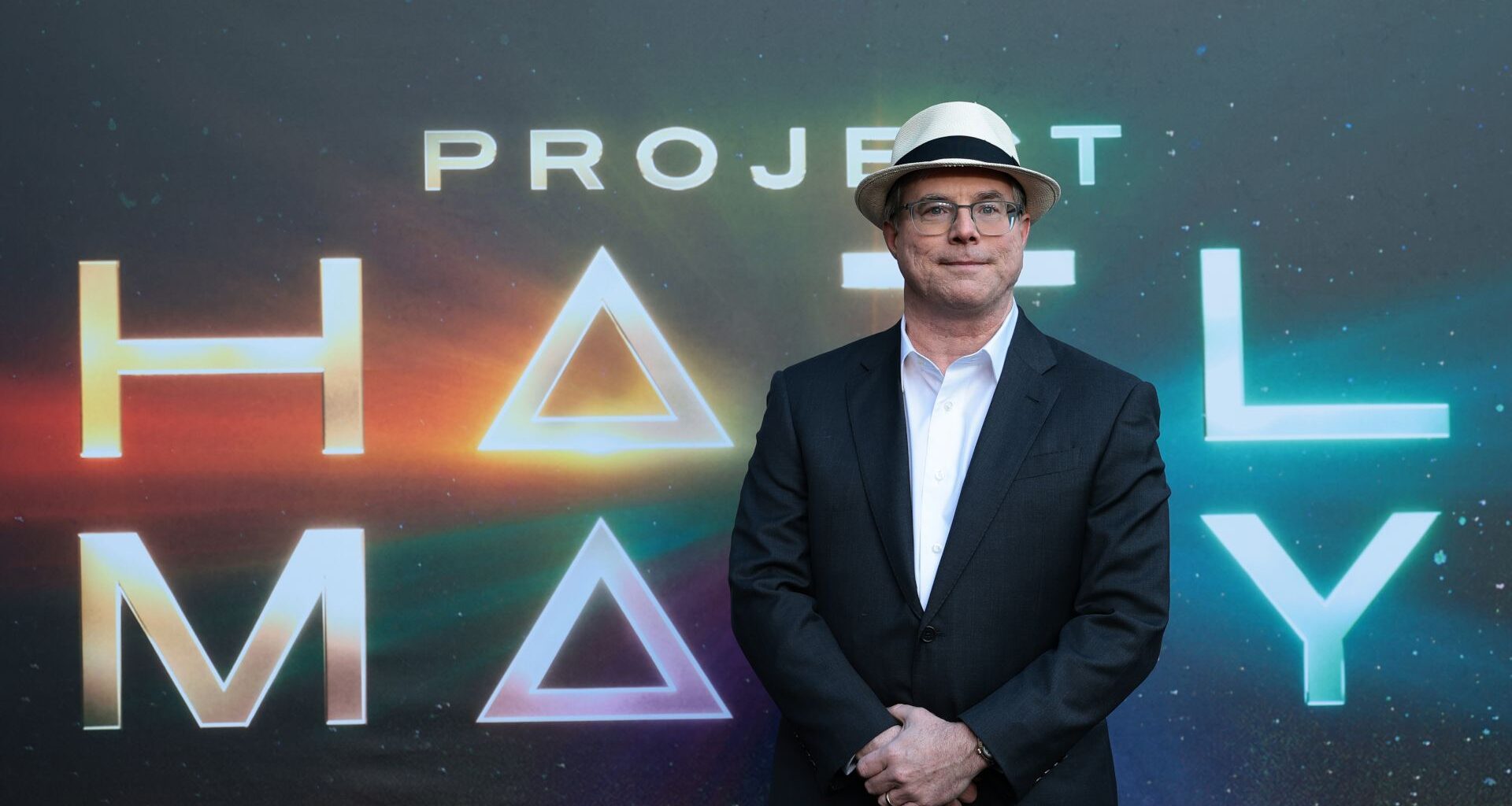 Andy Weir attends "Project Hail Mary" New York premiere at Lincoln Center on March 18, 2026 in New York City