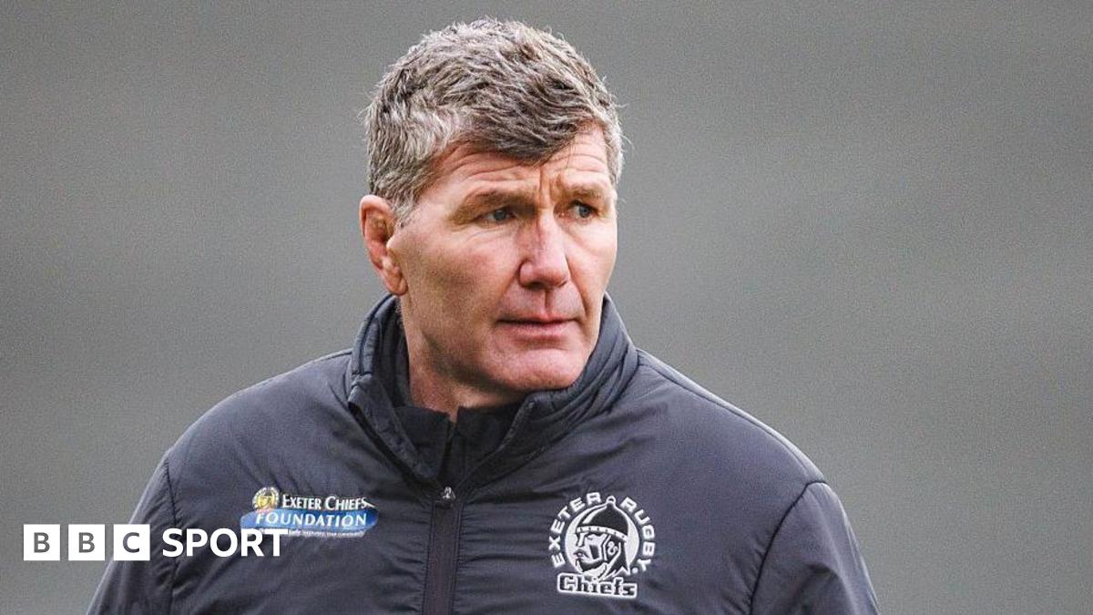 Exeter Chiefs Director of Rugby Rob Baxter looking on during his side's Prem Rugby Cup semi-final victory against Northampton Saints.