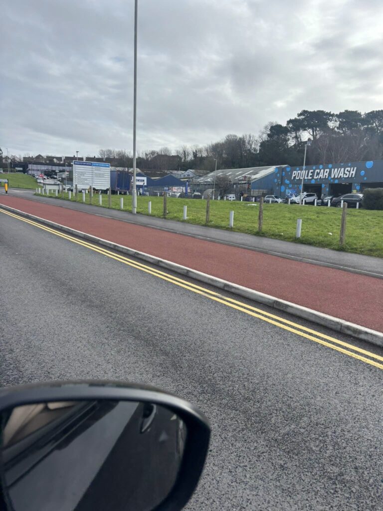 Ringwood Road cycle lane