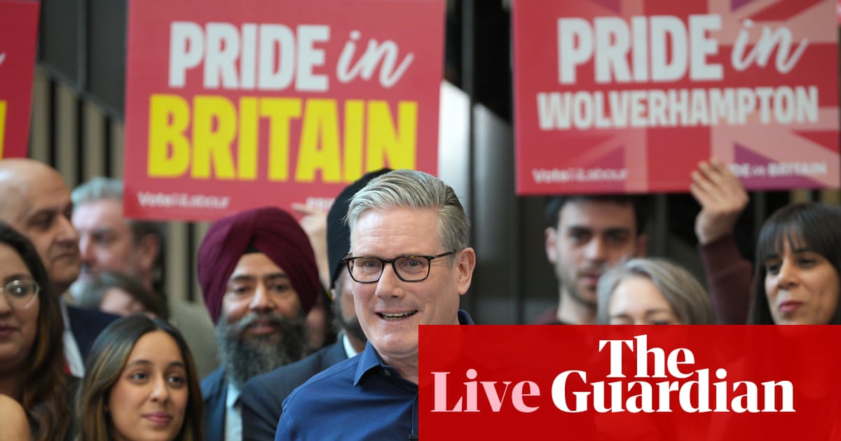 Starmer says UK won’t get ‘dragged into Iran war’ as Labour launches its local elections campaign – UK politics live | Politics