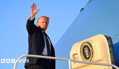 Black smoke rises after fires broke out following US-Israel attacks targeting some oil storage facilities targeted, including the Shehran oil depot, in Tehran, Iran on March 8, 2026.