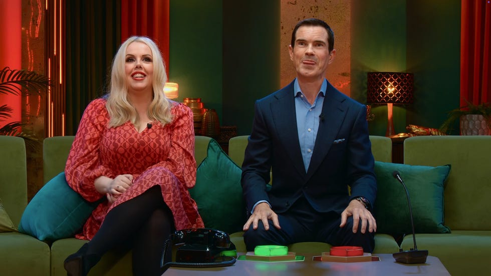 roisin conaty, jimmy carr, last one laughing uk