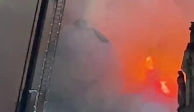 A massive fire at Glasgow Central Station is causing rail mayhem across the UK tomorrow. Firefighters continue to tackle the huge blaze, with reports of part of the building collapsing tonight. A 'do not travel' warning has been issued for a number of rail services tomorrow, with major disruption expected on some Manchester lines.