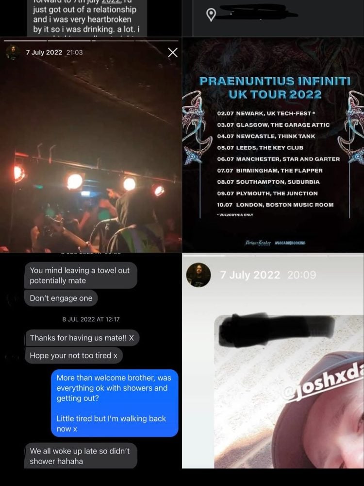 JOSH DAVIES On Being Fired From INGESTED Due to Sexual Misconduct Allegations: "I Stand Firm That I Have Never Abused Or Taken Advantage Of Anyone"