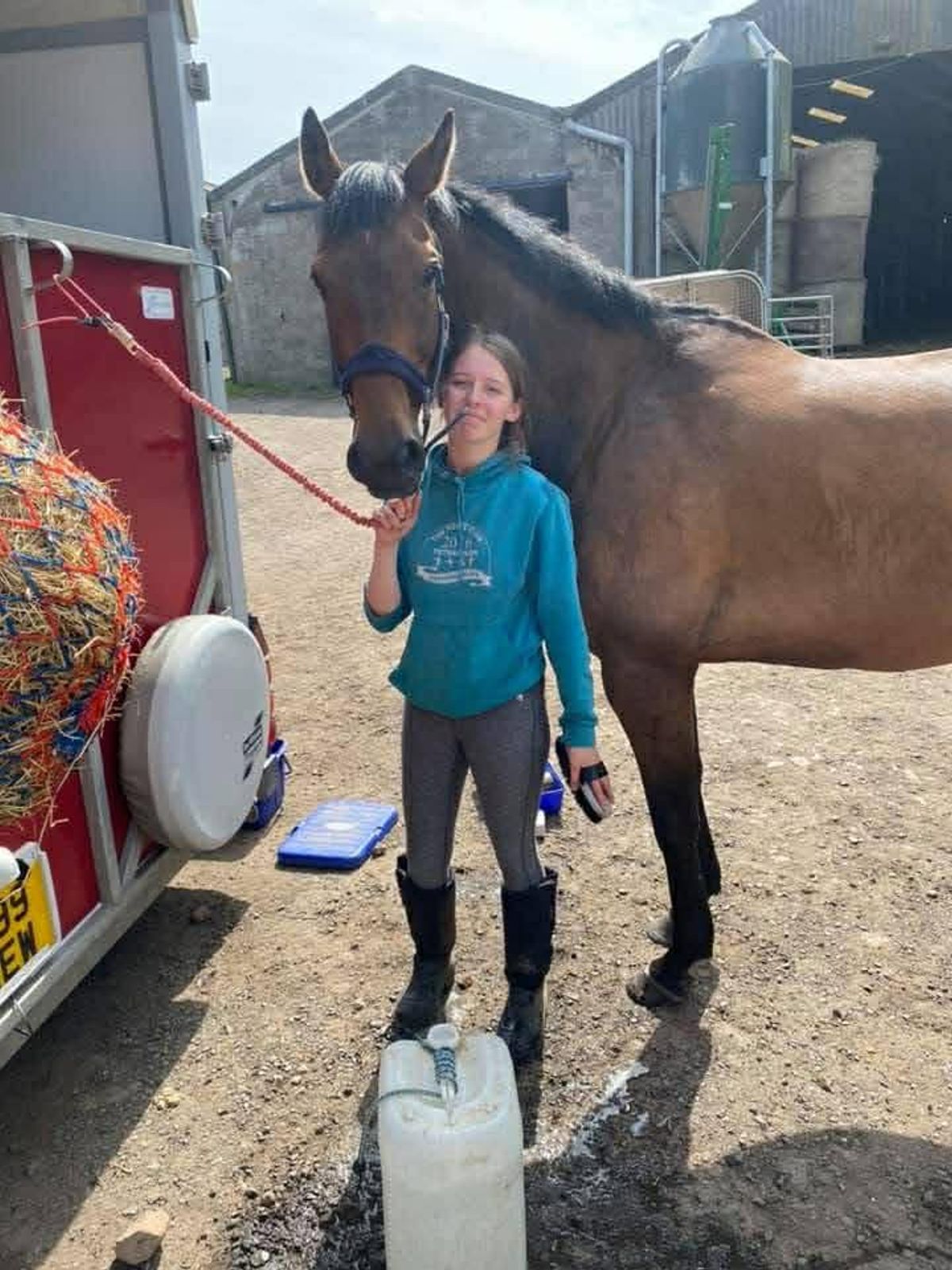 Ellie at 17 would often use her car to drive around and escape her thoughts. 