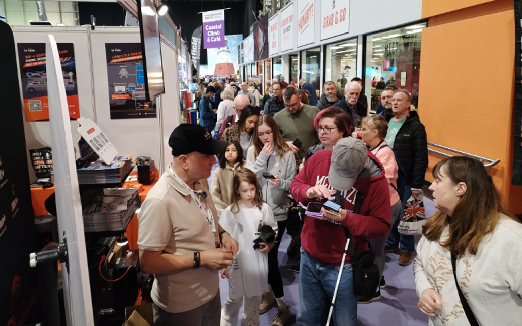 LiTime Showcases Lithium Leisure Batteries at UK Caravan, Camping & Motorhome Show