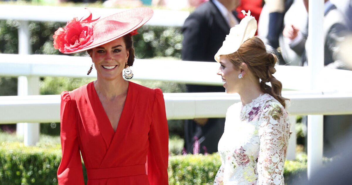 'Tense' exchange between Princess Kate and Beatrice caught on camera | Royal | News