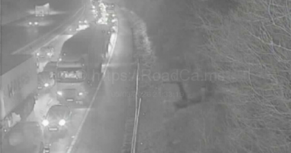 M11 traffic: Horror crash involving lorry, van and 3 cars | UK | News