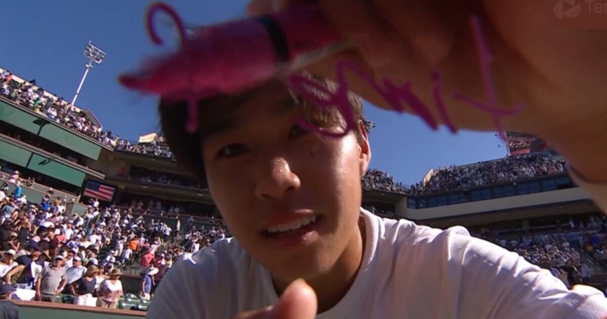 Indian Wells star sends handwritten message to rival after causing huge upset | Tennis | Sport