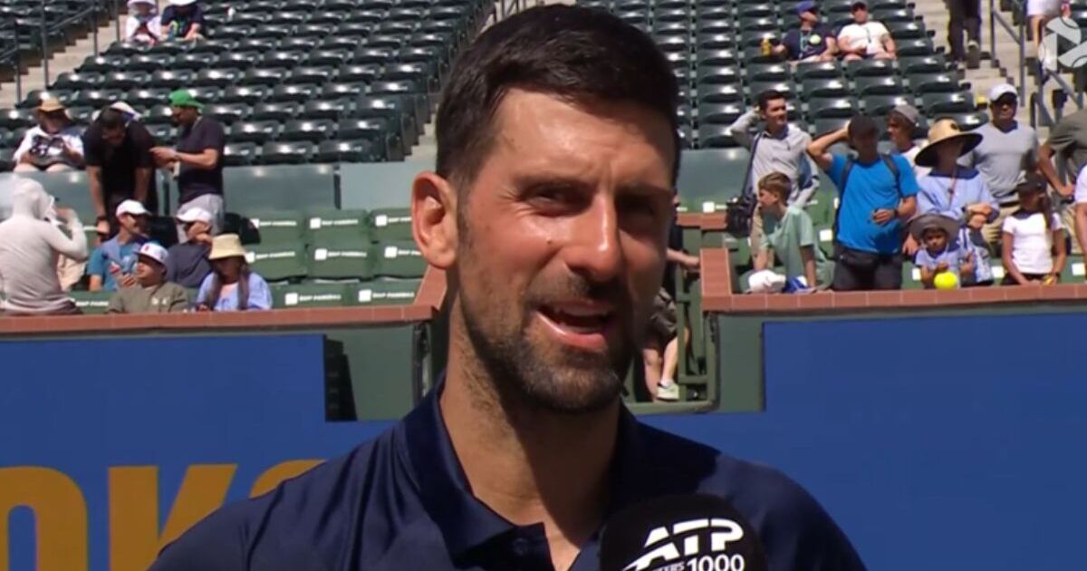 Novak Djokovic admits 'I'm not enjoying myself' in brutally honest interview | Tennis | Sport