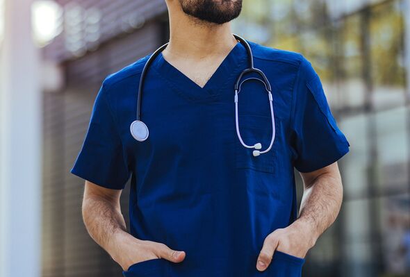 Portrait of a smiling doctor.
