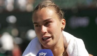 Aryna Sabalenka ready to offer share of Indian Wells prize money to Sky Sports pundit | Tennis | Sport