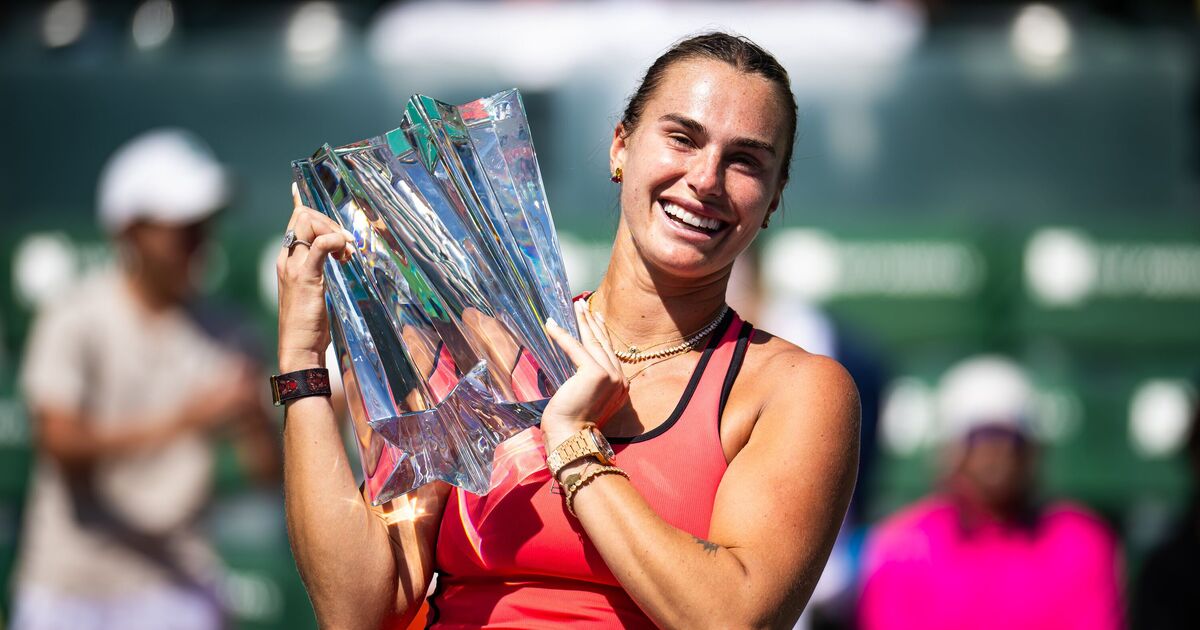 Aryna Sabalenka hit with £320k bill after winning Indian Wells title | Tennis | Sport